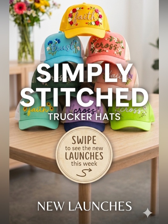 simply stitched Accessories - Simply Stitched Hats!! New hats available weekly!!